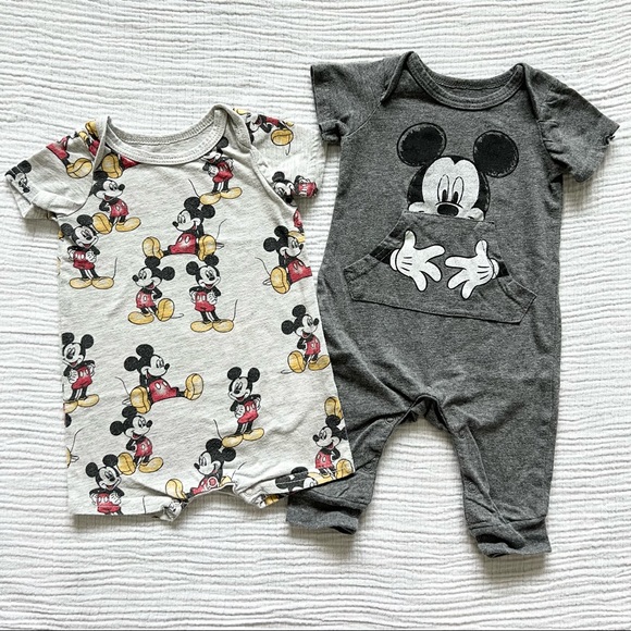 Disney Baby 3M Romper Bundle - Picture 1 of 5